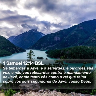 1 Samuel 12:14 BSL Bible Verse Image