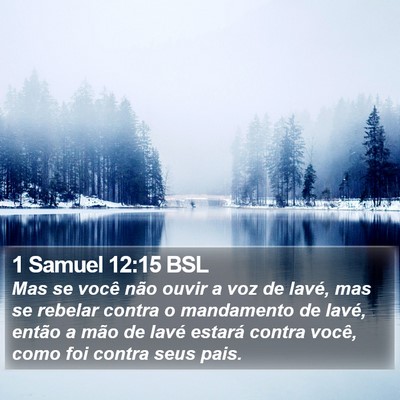 1 Samuel 12:15 BSL Bible Verse Image