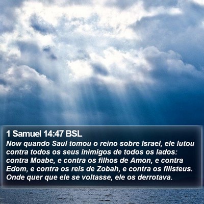 1 Samuel 14:47 BSL Bible Verse Image