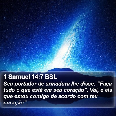 1 Samuel 14:7 BSL Bible Verse Image