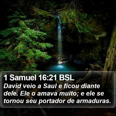 1 Samuel 16:21 BSL Bible Verse Image