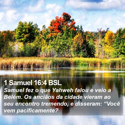 1 Samuel 16:4 BSL Bible Verse Image