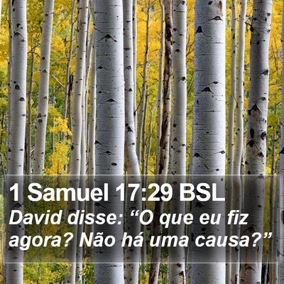 1 Samuel 17:29 BSL Bible Verse Image
