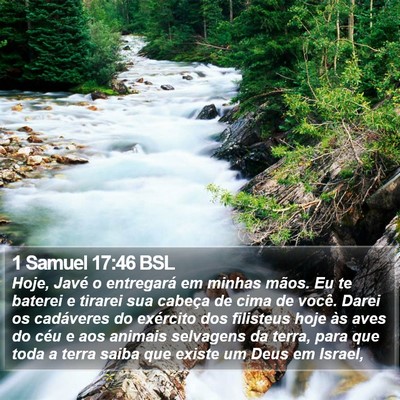 1 Samuel 17:46 BSL Bible Verse Image