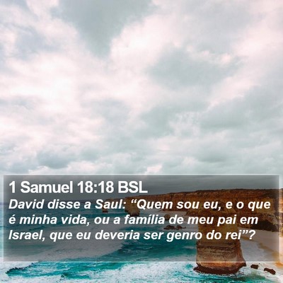 1 Samuel 18:18 BSL Bible Verse Image