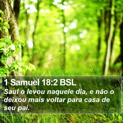 1 Samuel 18:2 BSL Bible Verse Image