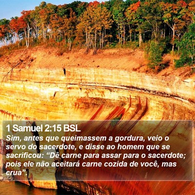 1 Samuel 2:15 BSL Bible Verse Image