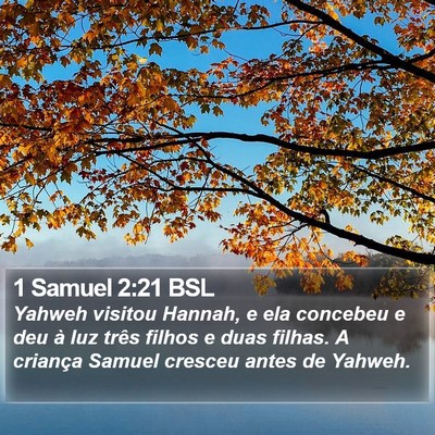 1 Samuel 2:21 BSL Bible Verse Image