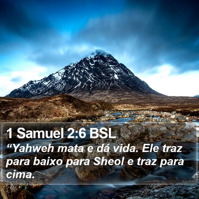 1 Samuel 2:6 BSL Bible Verse Image
