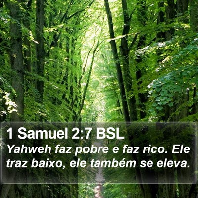 1 Samuel 2:7 BSL Bible Verse Image