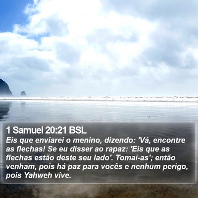 1 Samuel 20:21 BSL Bible Verse Image