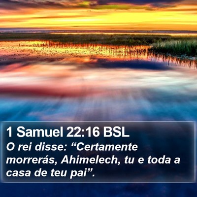 1 Samuel 22:16 BSL Bible Verse Image