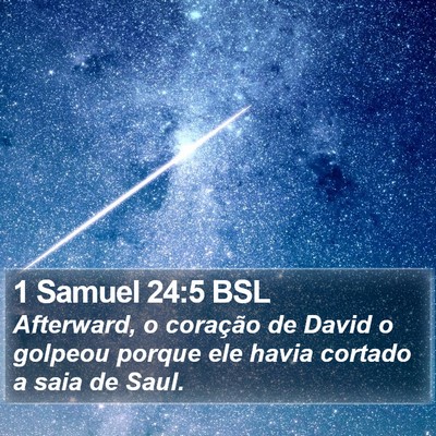 1 Samuel 24:5 BSL Bible Verse Image