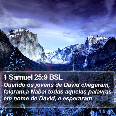 1 Samuel 25:9 BSL Bible Verse Image