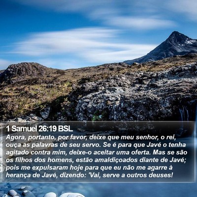 1 Samuel 26:19 BSL Bible Verse Image