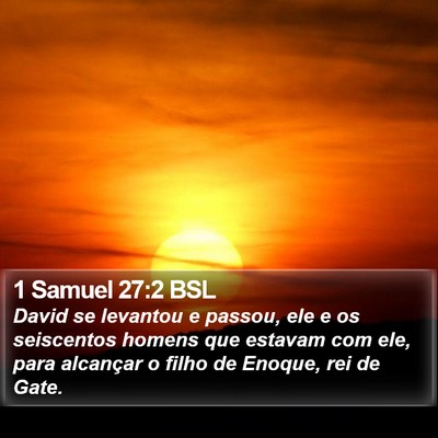 1 Samuel 27:2 BSL Bible Verse Image