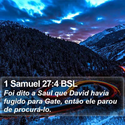 1 Samuel 27:4 BSL Bible Verse Image