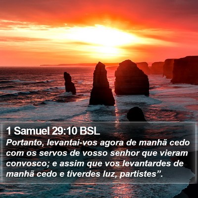 1 Samuel 29:10 BSL Bible Verse Image