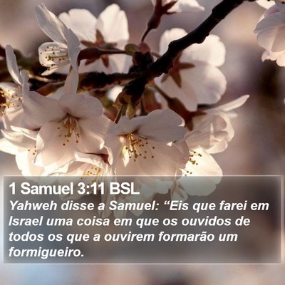 1 Samuel 3:11 BSL Bible Verse Image