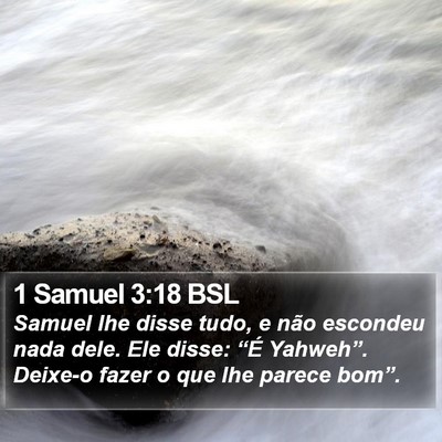 1 Samuel 3:18 BSL Bible Verse Image