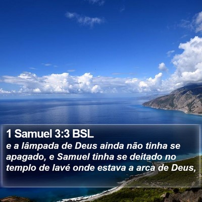 1 Samuel 3:3 BSL Bible Verse Image