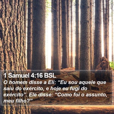 1 Samuel 4:16 BSL Bible Verse Image