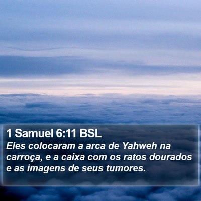 1 Samuel 6:11 BSL Bible Verse Image