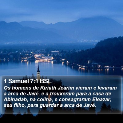 1 Samuel 7:1 BSL Bible Verse Image