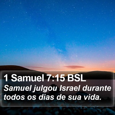 1 Samuel 7:15 BSL Bible Verse Image