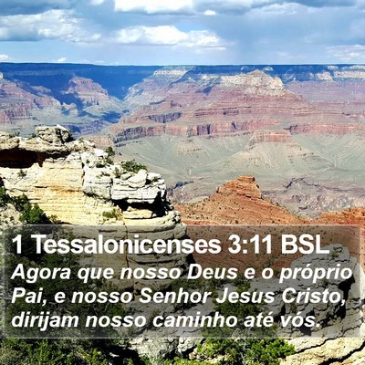 1 Tessalonicenses 3:11 BSL Bible Verse Image