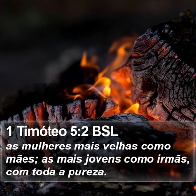 1 Timóteo 5:2 BSL Bible Verse Image