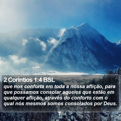 2 Coríntios 1:4 BSL Bible Verse Image