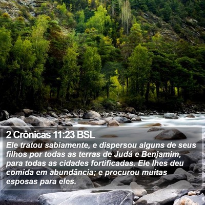 2 Crônicas 11:23 BSL Bible Verse Image
