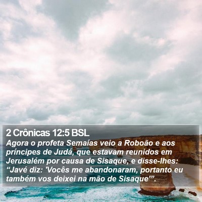 2 Crônicas 12:5 BSL Bible Verse Image