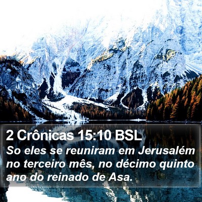 2 Crônicas 15:10 BSL Bible Verse Image