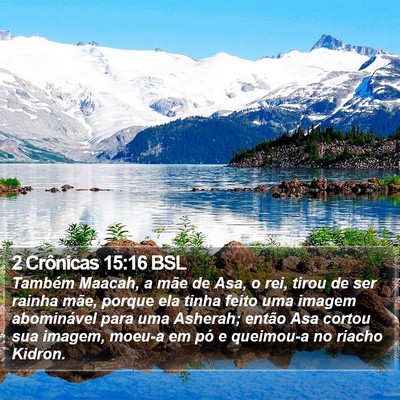2 Crônicas 15:16 BSL Bible Verse Image