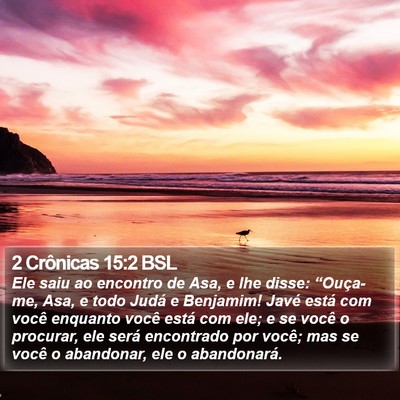2 Crônicas 15:2 BSL Bible Verse Image