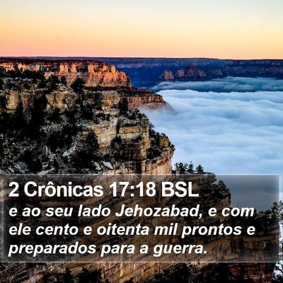 2 Crônicas 17:18 BSL Bible Verse Image