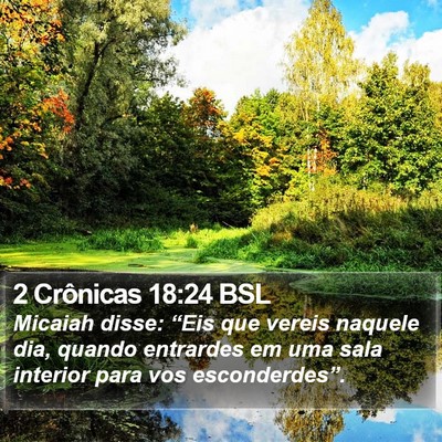 2 Crônicas 18:24 BSL Bible Verse Image