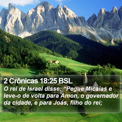 2 Crônicas 18:25 BSL Bible Verse Image