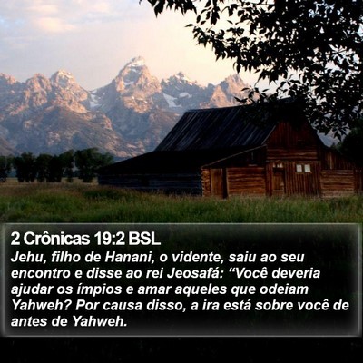 2 Crônicas 19:2 BSL Bible Verse Image