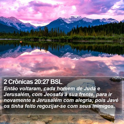 2 Crônicas 20:27 BSL Bible Verse Image