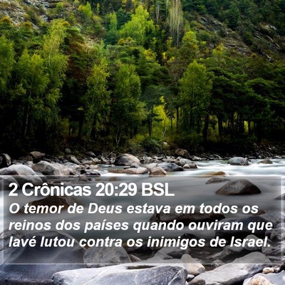 2 Crônicas 20:29 BSL Bible Verse Image