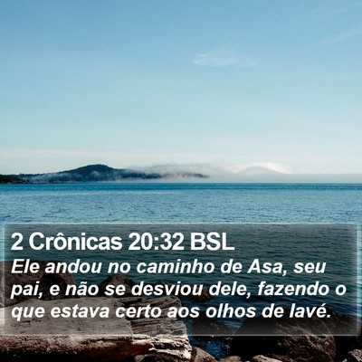 2 Crônicas 20:32 BSL Bible Verse Image