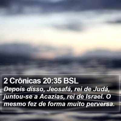 2 Crônicas 20:35 BSL Bible Verse Image