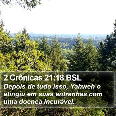 2 Crônicas 21:18 BSL Bible Verse Image