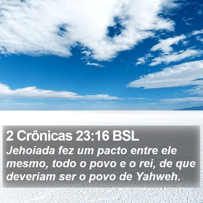 2 Crônicas 23:16 BSL Bible Verse Image