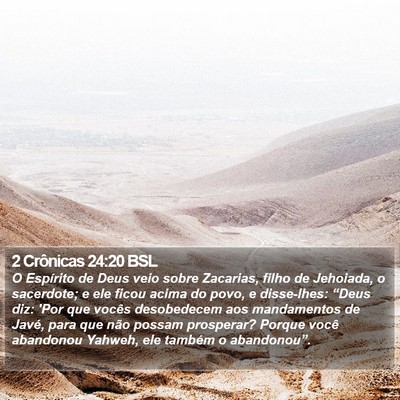 2 Crônicas 24:20 BSL Bible Verse Image