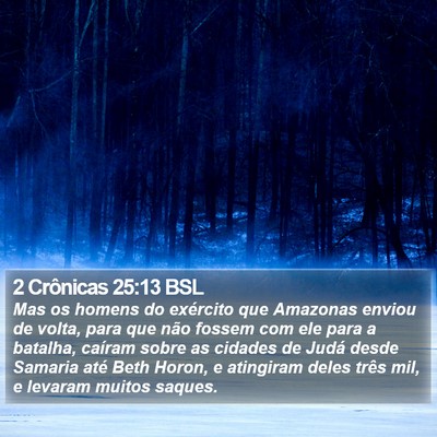 2 Crônicas 25:13 BSL Bible Verse Image