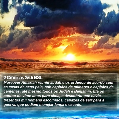 2 Crônicas 25:5 BSL Bible Verse Image